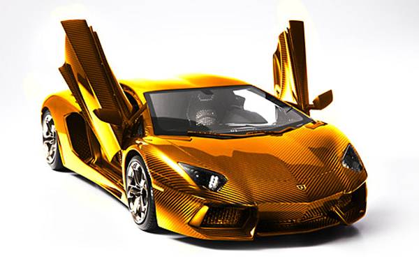 Lamborghini feita de ouro será o carro mais caro do mundo, cerca de US$ 7,5 milhões