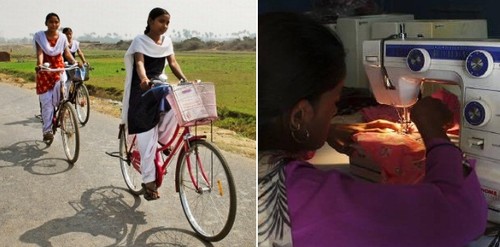 Na índia mulher de 532 anos recebe benefício social