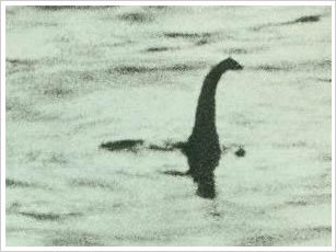 Suposta foto do Monstro do lago Ness