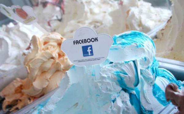 Sorvete sabor Facebook é lançado na Croácia