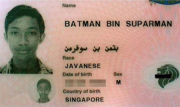 “Batman filho de Suparman” é preso por roubo em Singapura