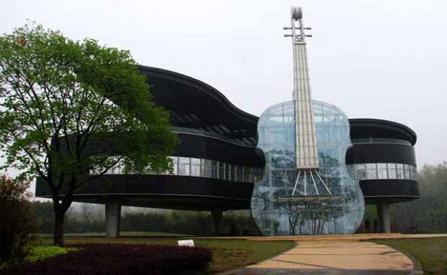Conheça a construção na China inspirada em instrumentos musicais-3