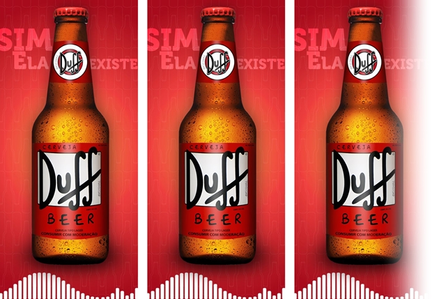 Cerveja Duff começa a ser fabricada no Brasil