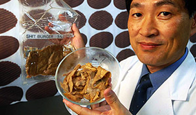 Cientista cria hambúrguer feito de fezes humanas
